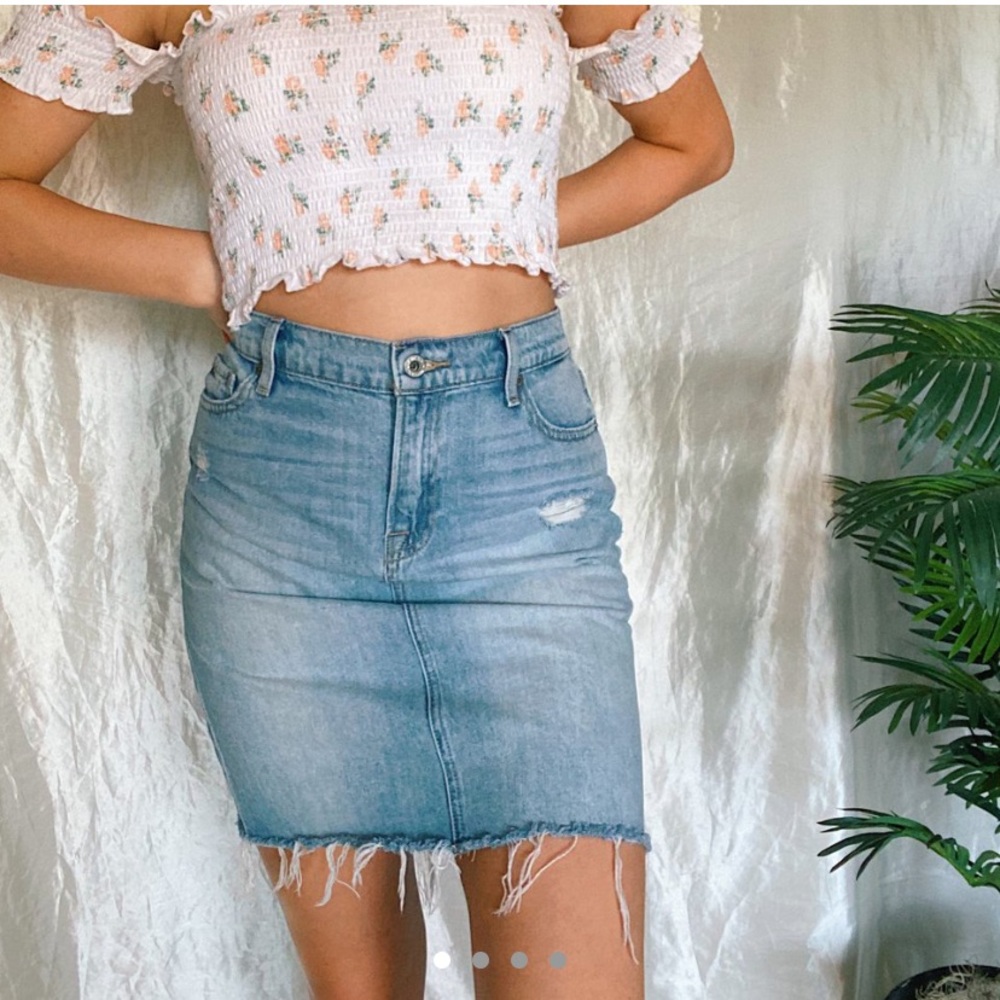 LUCKY BRAND DENIM SKIRT 🤩🤩